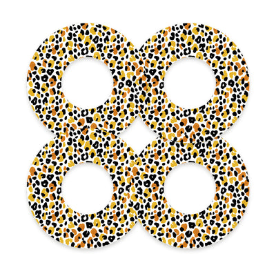 Golden Leopard Freestyle Libre 2 Patch Tape - Pump Peelz