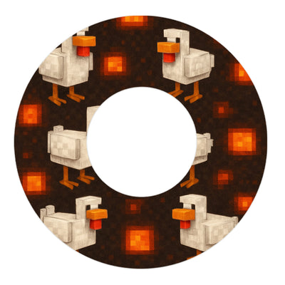 Inferno Chicken Freestyle Libre 2 Patch Tape - Pump Peelz