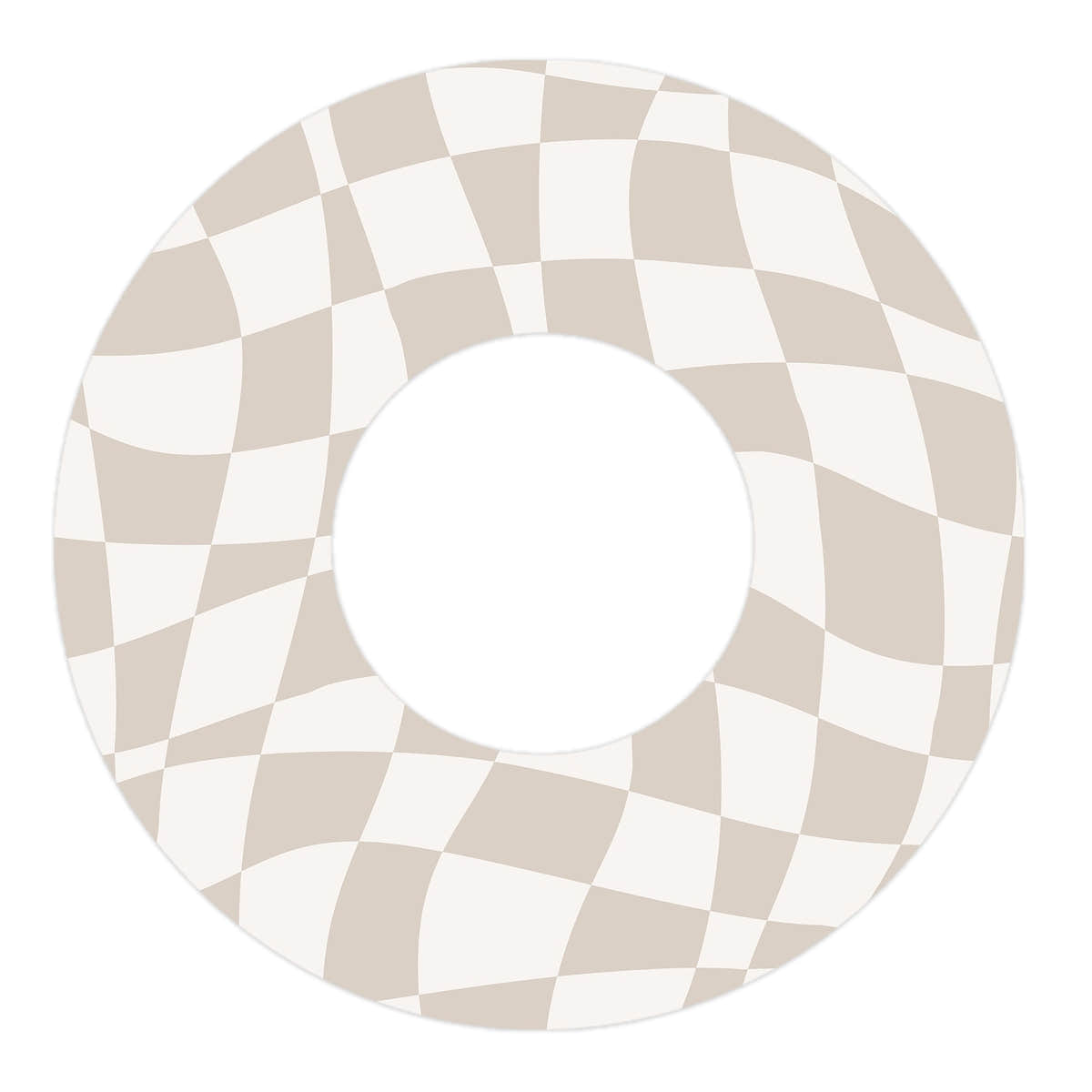 Creamy Check Freestyle Libre 2 Patch Tape - Pump Peelz