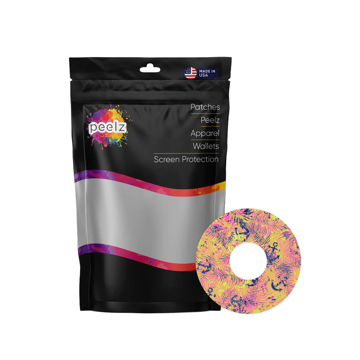 Electric Island FreeStyle Libre 3 Plus & Lingo  Patch Tape - Pump Peelz