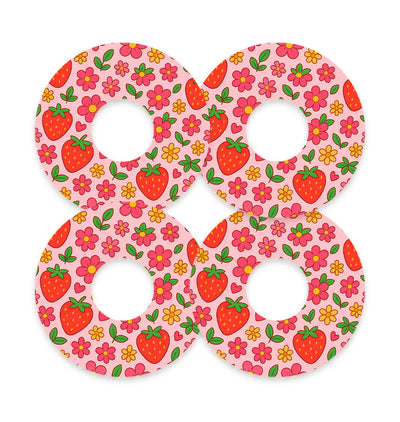Strawberry Garden FreeStyle Libre 3 Plus & Lingo  Patch Tape - Pump Peelz