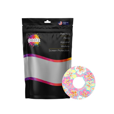 Tropic Crush FreeStyle Libre 3 Plus & Lingo  Patch Tape - Pump Peelz