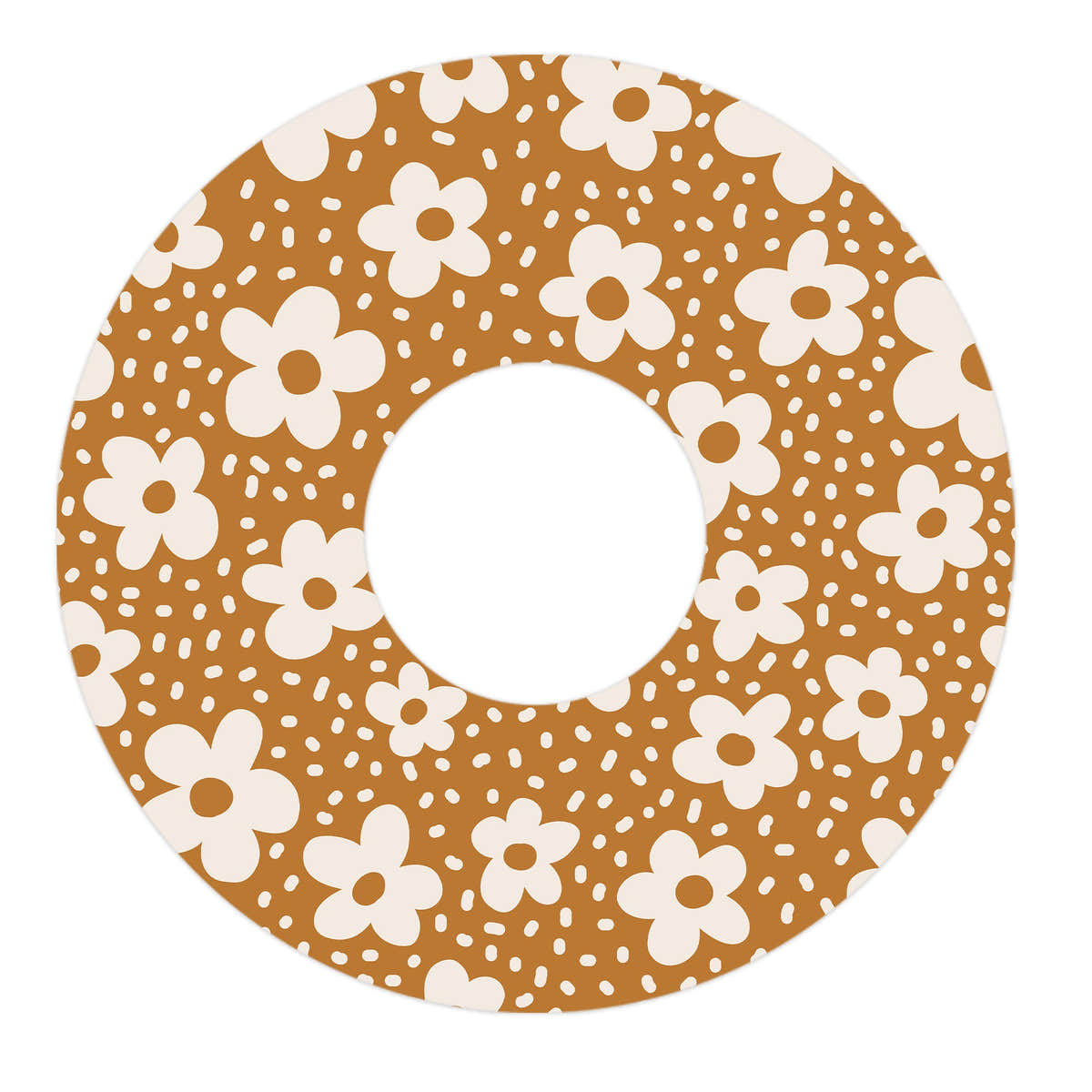 Caramel Daisies FreeStyle Libre 3 Plus & Lingo  Patch Tape - Pump Peelz