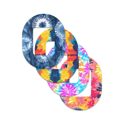 Tie Dye Variety Pack Tandem Mobi Decorative Patch Tape - Pump Peelz