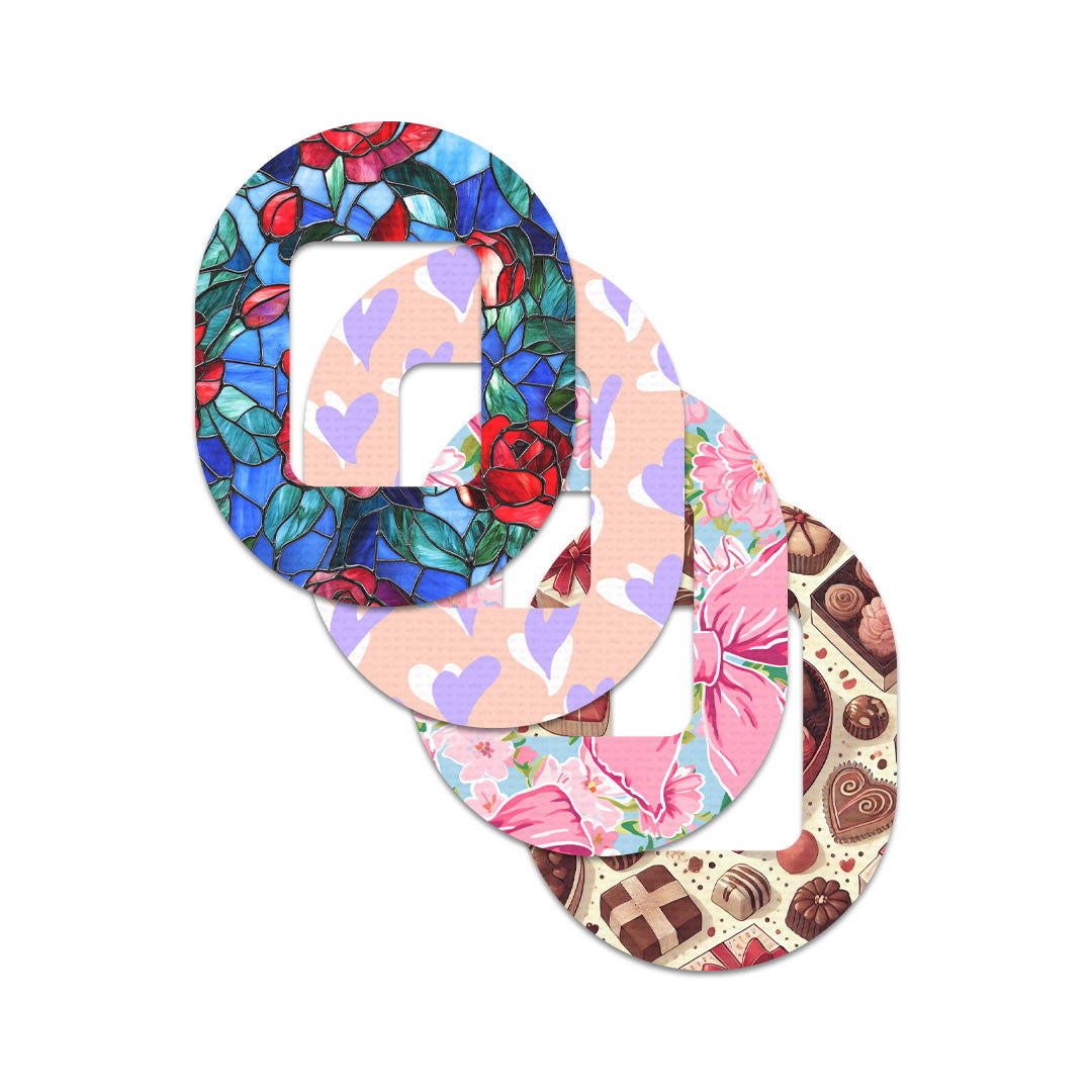 Valentine Variety Pack Tandem Mobi Decorative Patch Tape - Pump Peelz