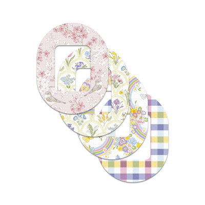 Spring Variety Tandem Mobi Decorative Patch Tape - Pump Peelz