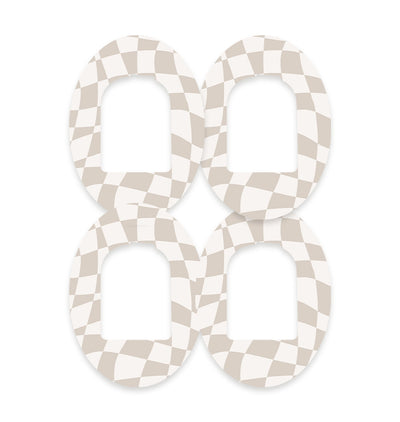 Creamy Check Pod Patch Tape - Pump Peelz