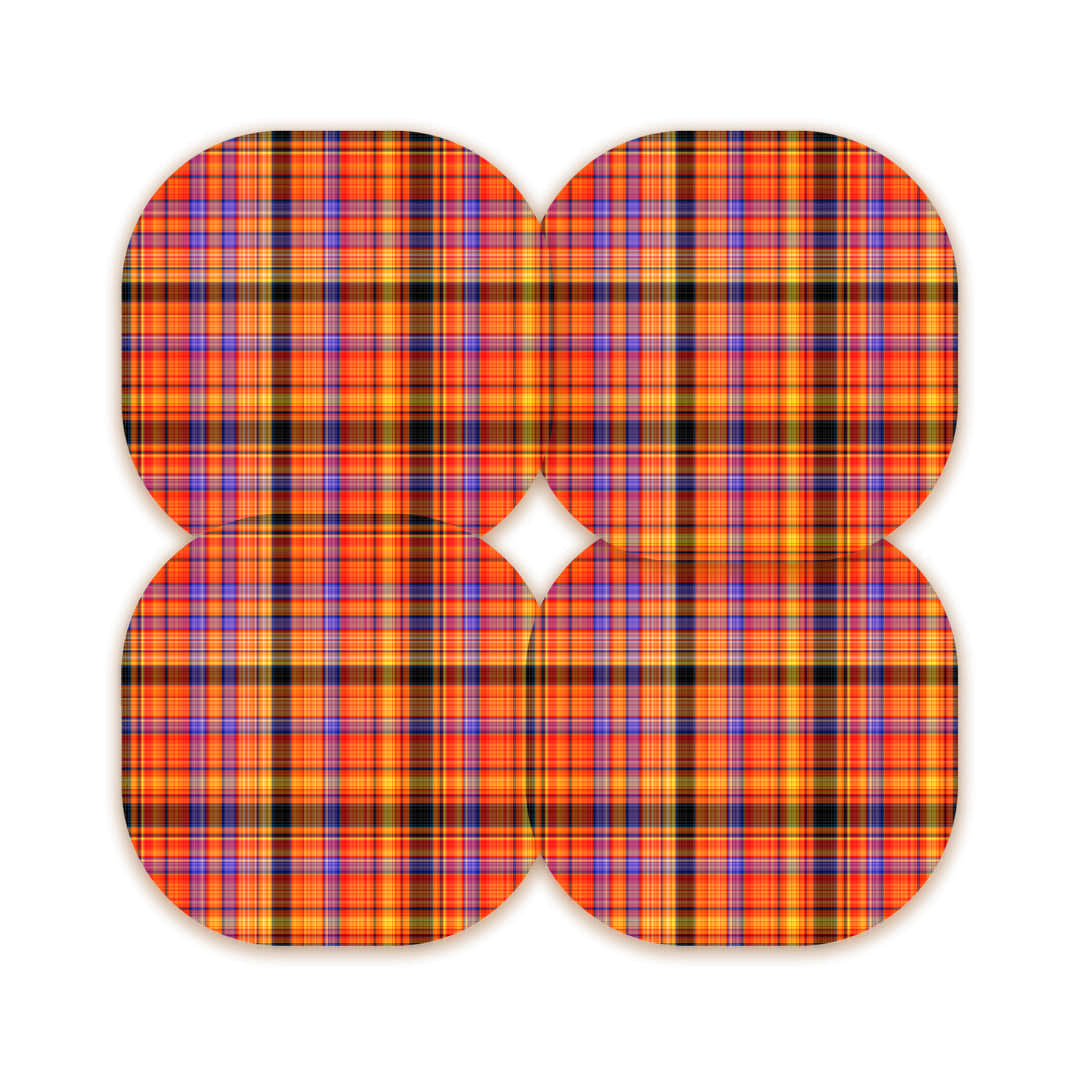 Pumpkin Plaid Overpatch Tape - Pump Peelz