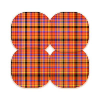 Pumpkin Plaid Overpatch Tape - Pump Peelz