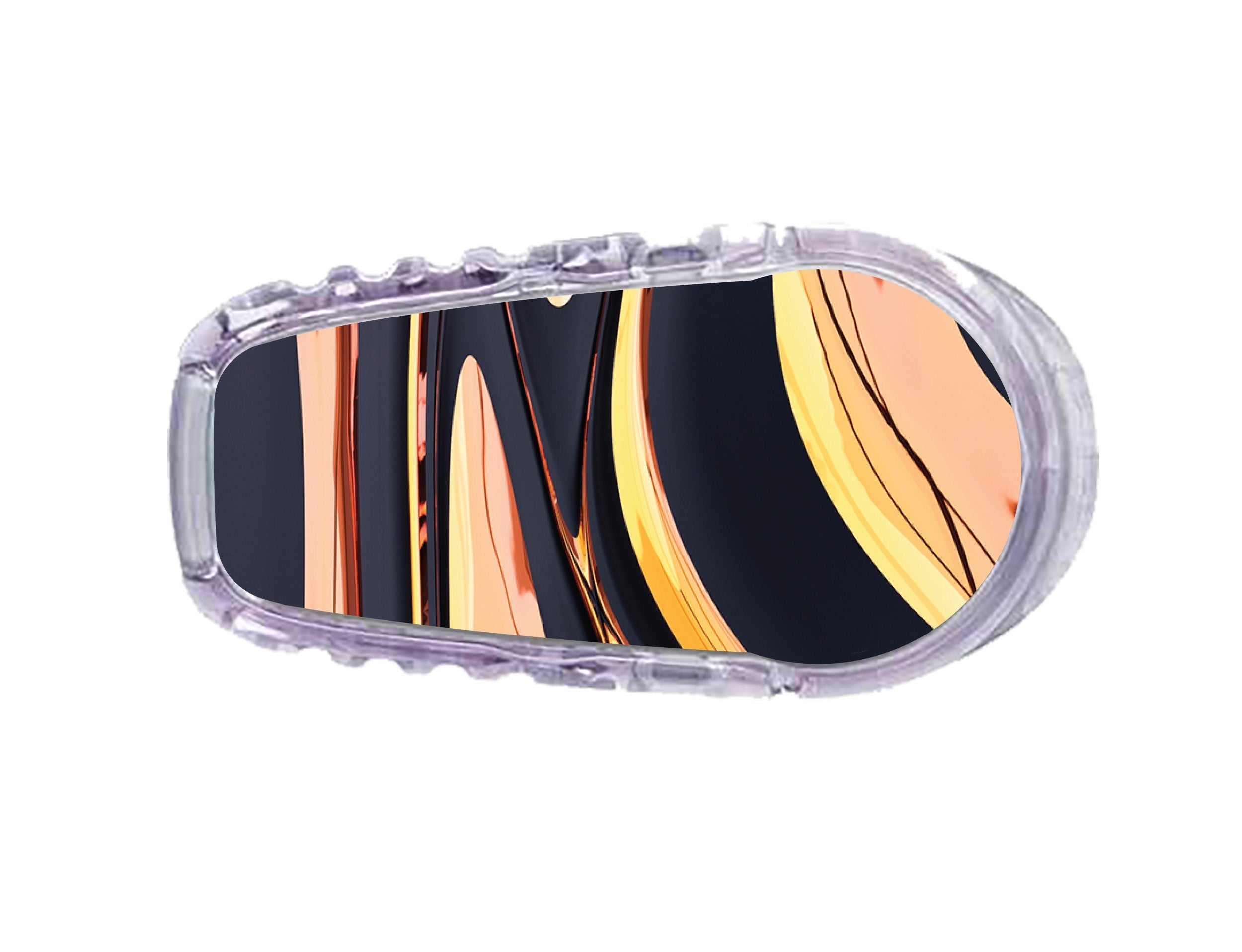 Lava Flow Dexcom G6 Transmitter Sticker