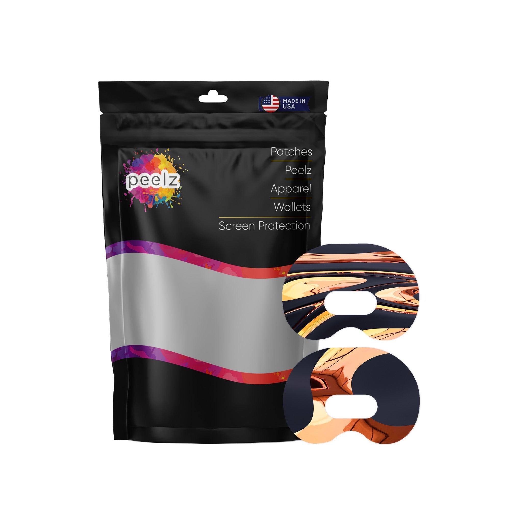 Lava Flow Medtronic Guardian Connect Patch Tape - Pump Peelz