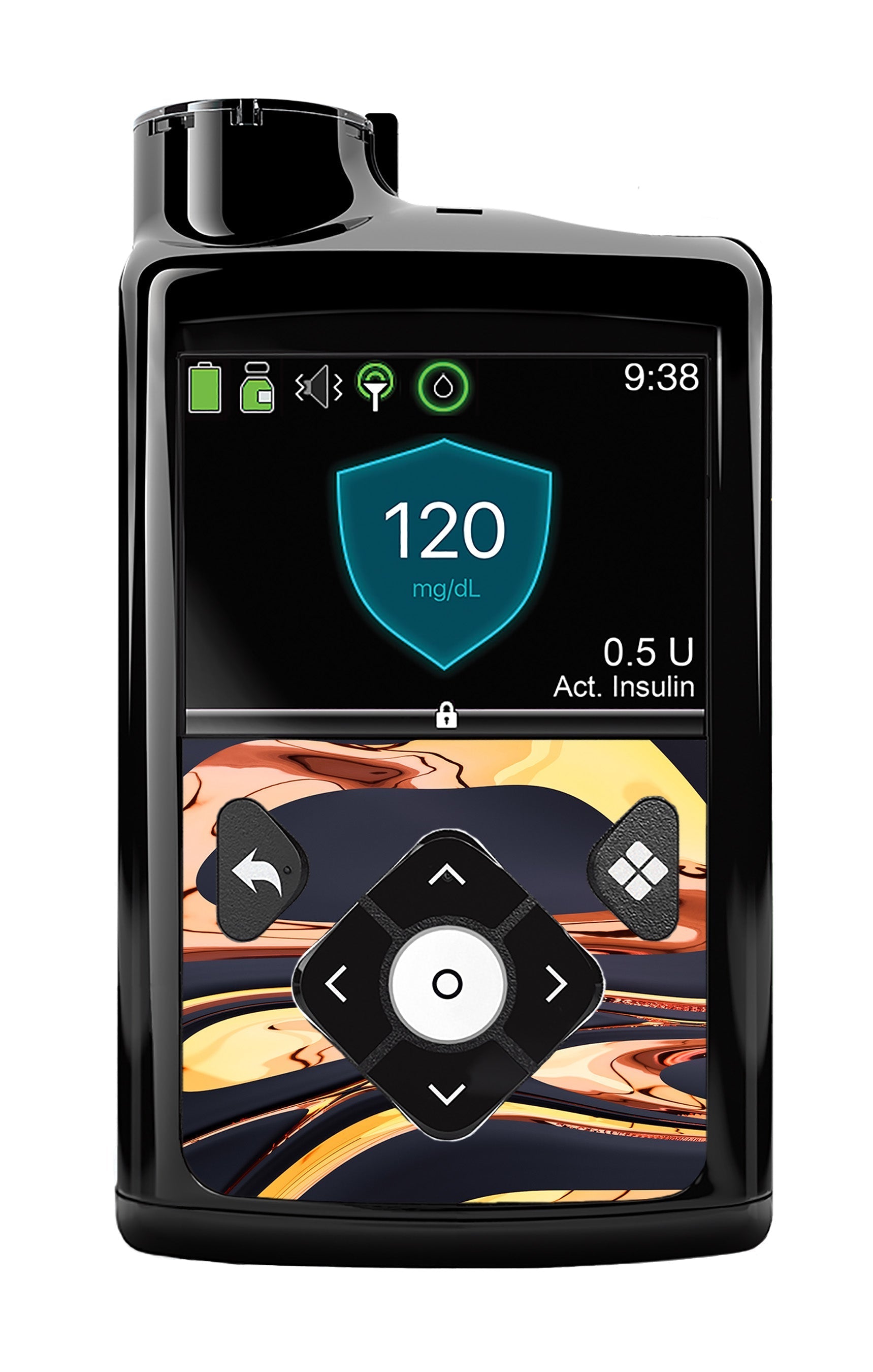 Lava Flow Sticker for Medtronic MiniMed 770G & 780G