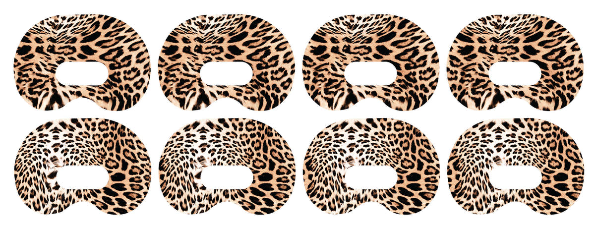 Leopard Print Medtronic Guardian Connect Patch Tape - Pump Peelz