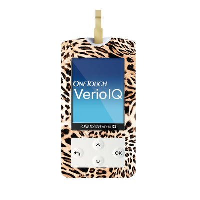 Leopard Print for OneTouch Verio IQ Glucometer