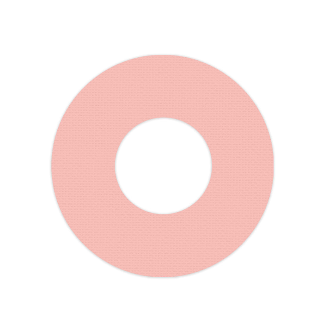 Solid Color Cantaloupe Freestyle Libre 2 Patch Tape - Pump Peelz