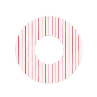Peppermint Stripes Freestyle Libre 2 Patch Tape - Pump Peelz