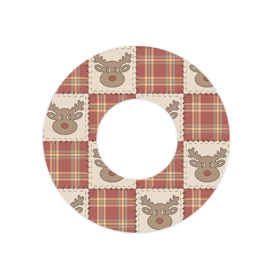 Rustic Reindeer Freestyle Libre 2 Patch Tape - Pump Peelz
