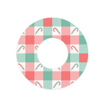 Peppermint Plaid Freestyle Libre 2 Patch Tape - Pump Peelz