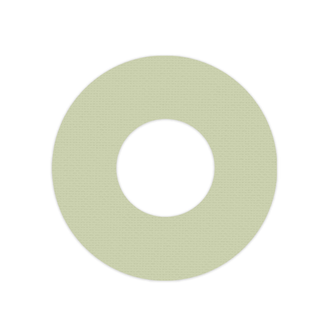 Solid Color Tea Freestyle Libre 2 Patch Tape - Pump Peelz