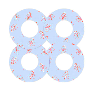 Candy Cane Lane Freestyle Libre 2 Patch Tape - Pump Peelz