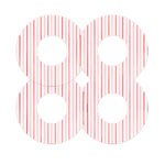 Peppermint Stripes Freestyle Libre 2 Patch Tape - Pump Peelz