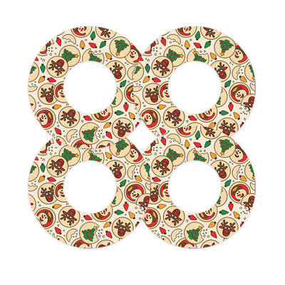 Santa's Cookies Freestyle Libre 2 Patch Tape - Pump Peelz