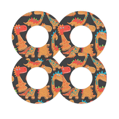 Jurassic Gingerbread Freestyle Libre 2 Patch Tape - Pump Peelz