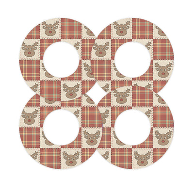 Rustic Reindeer Freestyle Libre 2 Patch Tape - Pump Peelz