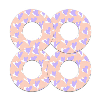 Lavender Love Freestyle Libre 2 Patch Tape - Pump Peelz