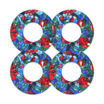 Crimson Blooms Freestyle Libre 2 Patch Tape - Pump Peelz