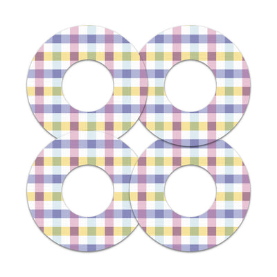 Spring Plaid Freestyle Libre 2 Patch Tape - Pump Peelz