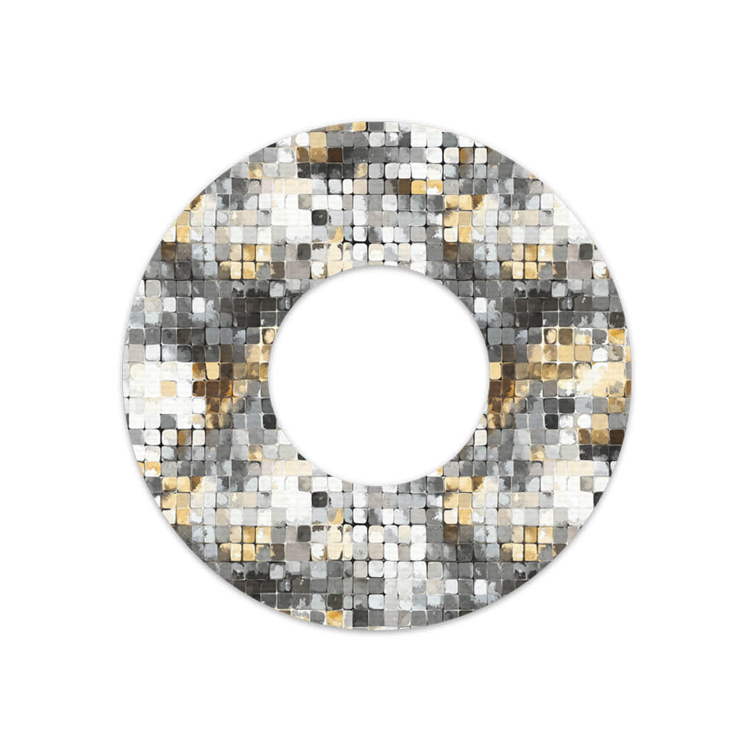 Champagne Glow Freestyle Libre 2 Patch Tape - Pump Peelz