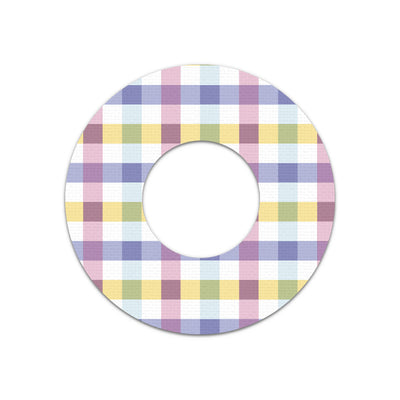 Spring Plaid Freestyle Libre 2 Patch Tape - Pump Peelz