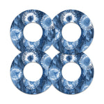 Monochrome Blue Tie Dye Freestyle Libre 2 Patch Tape - Pump Peelz