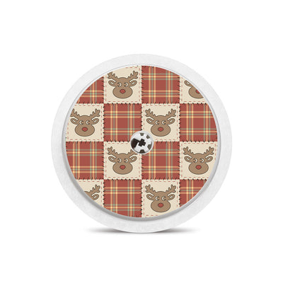 Rustic Reindeer Freestyle Libre 2 Sticker - Pump Peelz