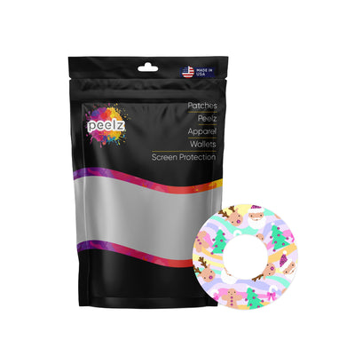 Christmas Pastel Freestyle Libre 2 Patch Tape - Pump Peelz