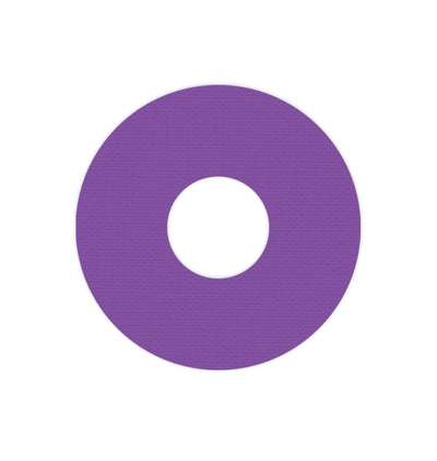 Solid Color Purple FreeStyle Libre 3 Plus & Lingo  Patch Tape - Pump Peelz