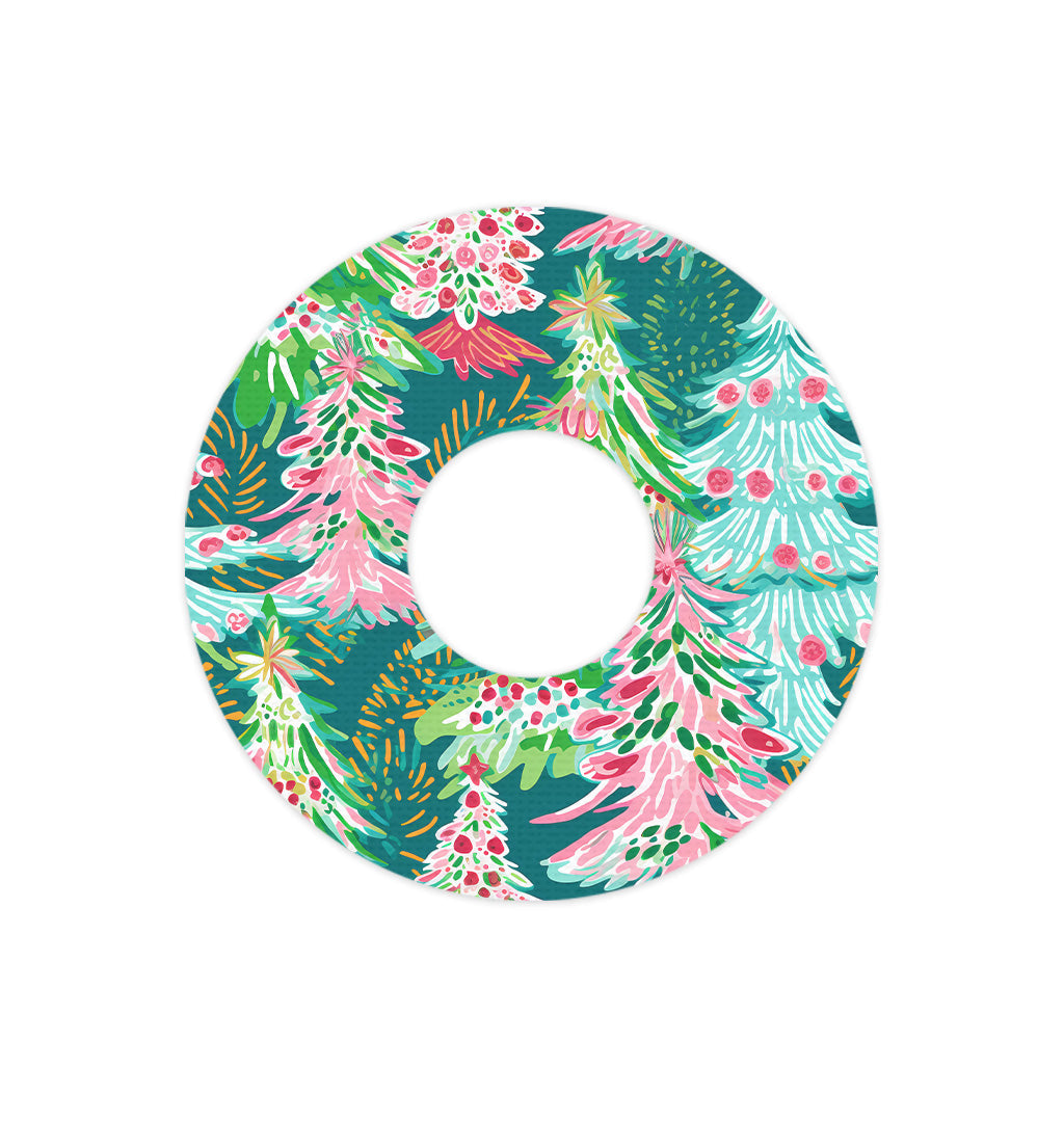 Festive Forest FreeStyle Libre 3 Plus & Lingo  Patch Tape - Pump Peelz