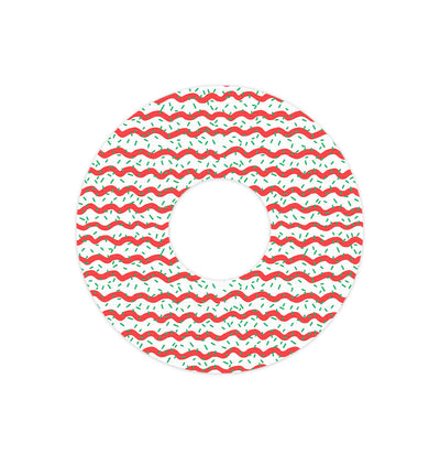Christmas Icing FreeStyle Libre 3 Plus & Lingo  Patch Tape - Pump Peelz