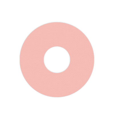 Solid Color Cantaloupe FreeStyle Libre 3 Plus & Lingo  Patch Tape - Pump Peelz
