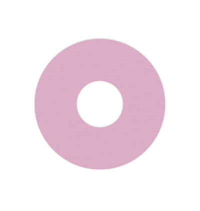 Solid Color Rose FreeStyle Libre 3 Plus & Lingo  Patch Tape - Pump Peelz