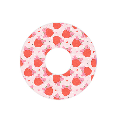 Strawberry Kisses FreeStyle Libre 3 Plus & Lingo  Patch Tape - Pump Peelz