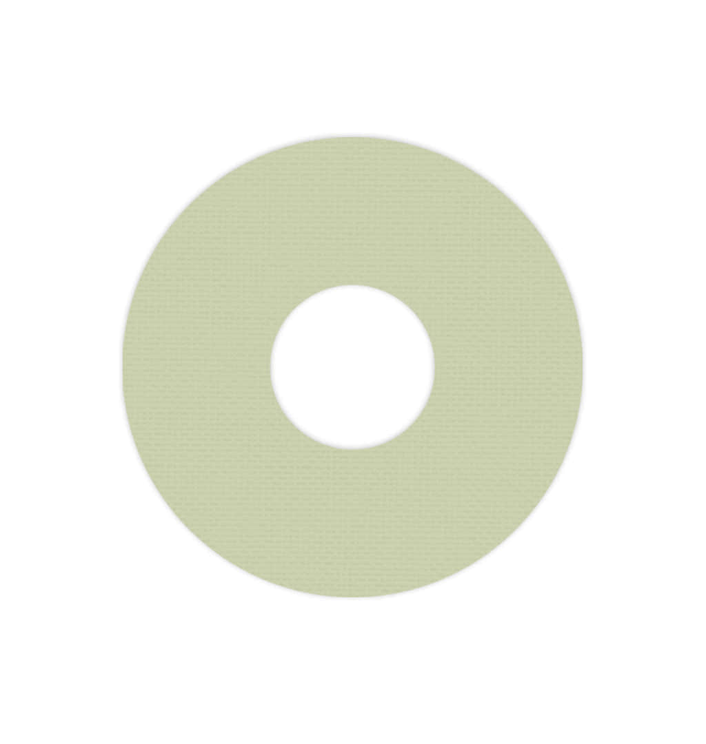 Solid Color Tea FreeStyle Libre 3 Plus & Lingo  Patch Tape - Pump Peelz