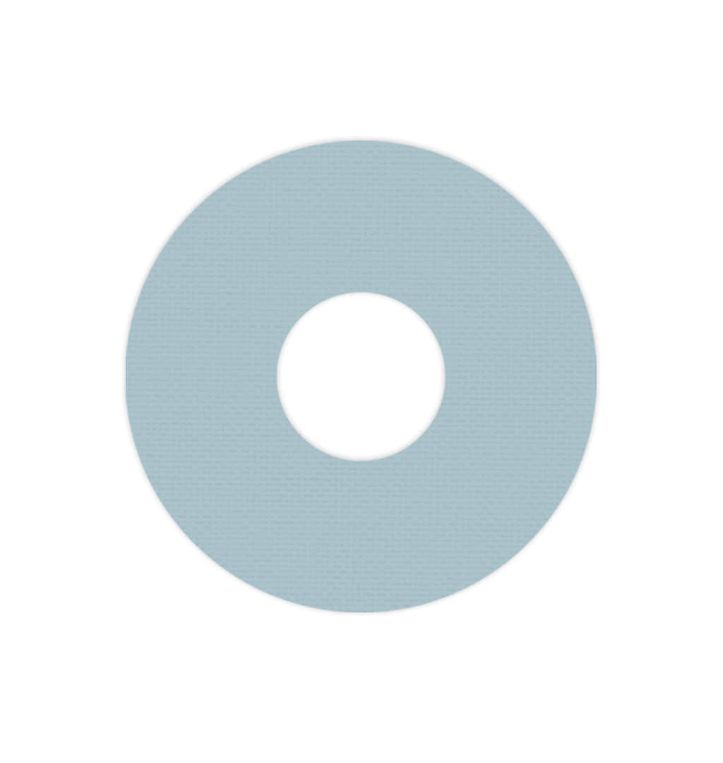 Solid Color Icicle FreeStyle Libre 3 Plus & Lingo  Patch Tape - Pump Peelz