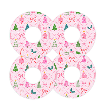 Coquette Christmas FreeStyle Libre 3 Plus & Lingo  Patch Tape - Pump Peelz