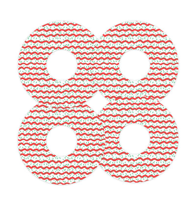 Christmas Icing FreeStyle Libre 3 Plus & Lingo  Patch Tape - Pump Peelz