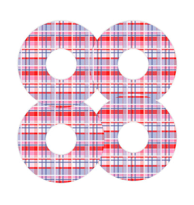 Party Plaid FreeStyle Libre 3 Plus & Lingo  Patch Tape - Pump Peelz