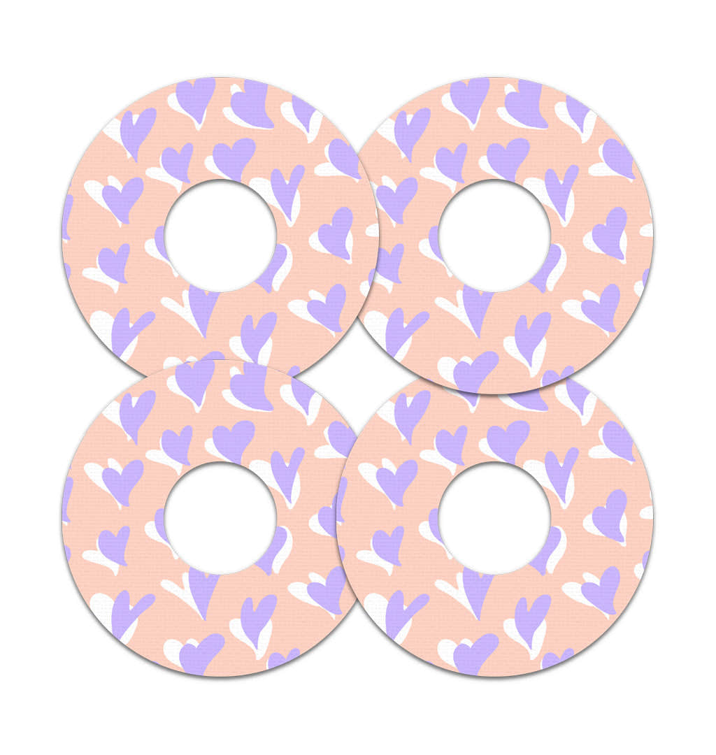 Lavender Love FreeStyle Libre 3 Plus & Lingo  Patch Tape - Pump Peelz