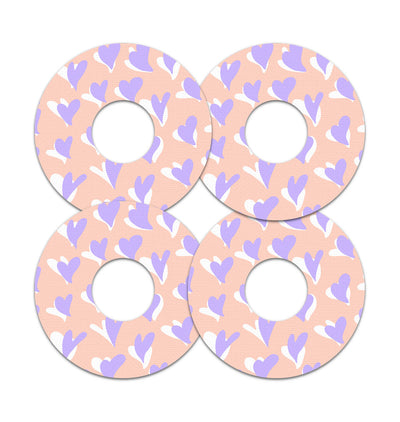 Lavender Love FreeStyle Libre 3 Plus & Lingo  Patch Tape - Pump Peelz