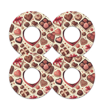 Chocolate Love FreeStyle Libre 3 Plus & Lingo  Patch Tape - Pump Peelz